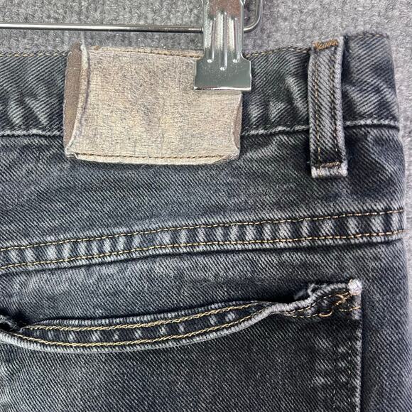 Vtg Marithe Francois Girbaud Men’s Jeans Faded‎ Black Size 38 Short - Picture 5 of 9